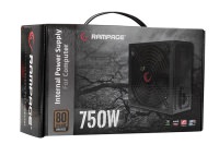RAMPAGE RMP-750-80PB 750Watt 80+ Bronze 140mm Fanlı Power Supply - 1
